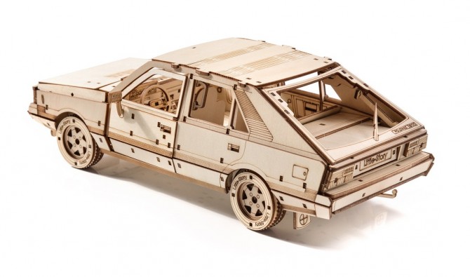 Drewniane Puzzle do składania Little Story Polonez 1500